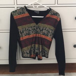 Vintage cropped sweatshirt